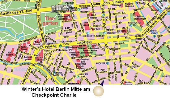 WINTERS HOTEL BERLIN MITTE AM CHECKPOINT CHARLIE
