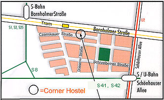 CORNER HOSTEL - BERLIN